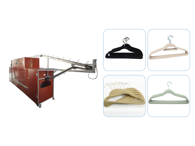 衣架自动植绒出产线：提升衣架品质与出产效能的自动化解决规划